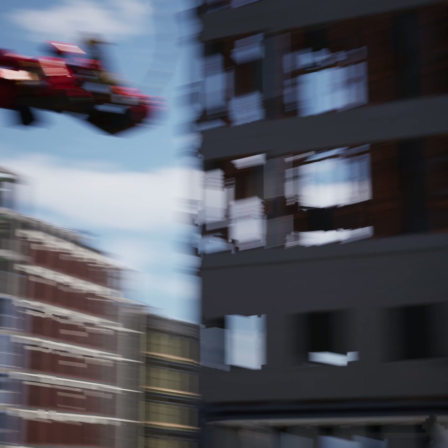 LEGO India Page Facebook ad: High-speed pizza delivery.