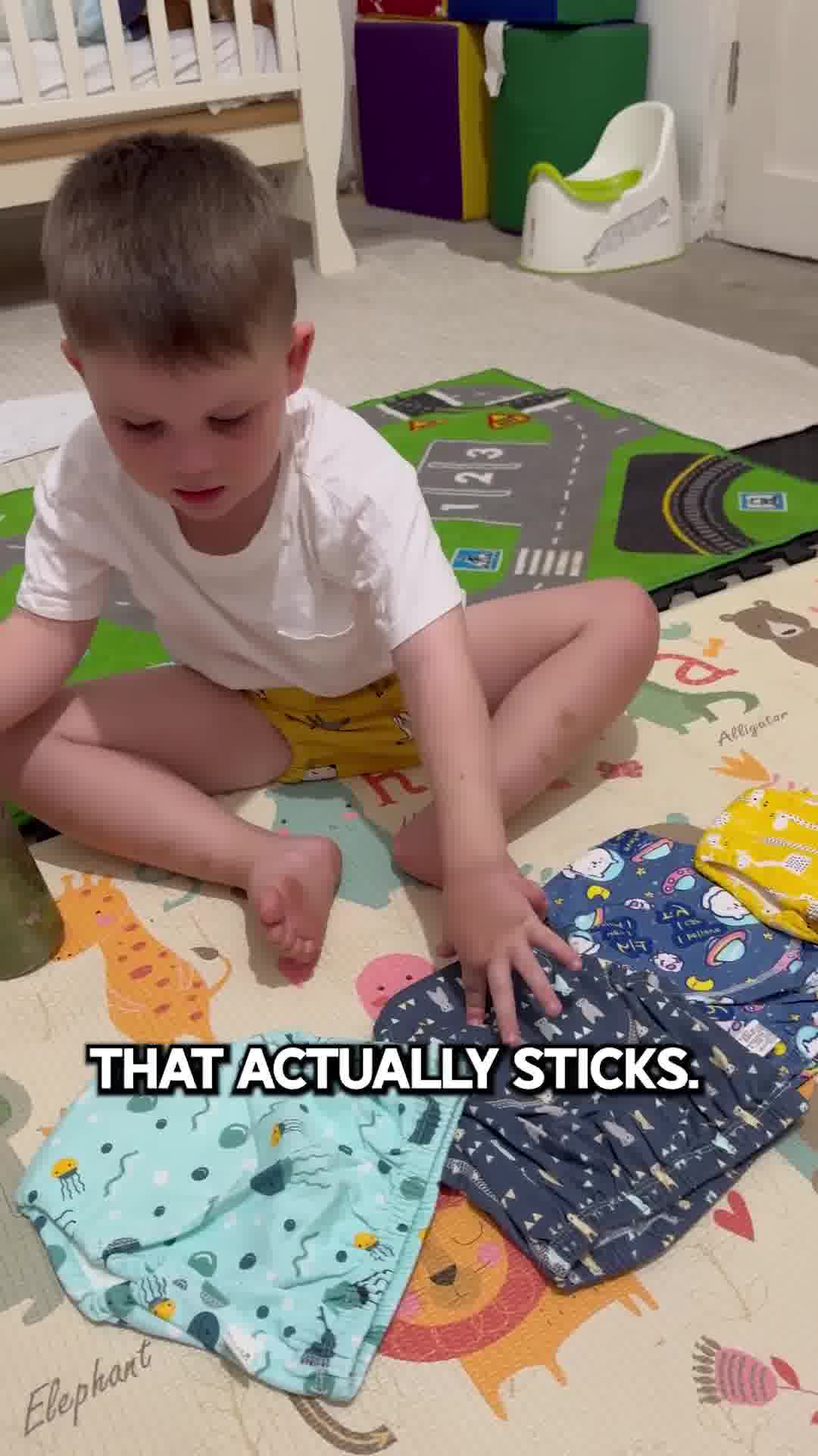 UpAiry Facebook ad: Potty Train in Weeks, Not Months