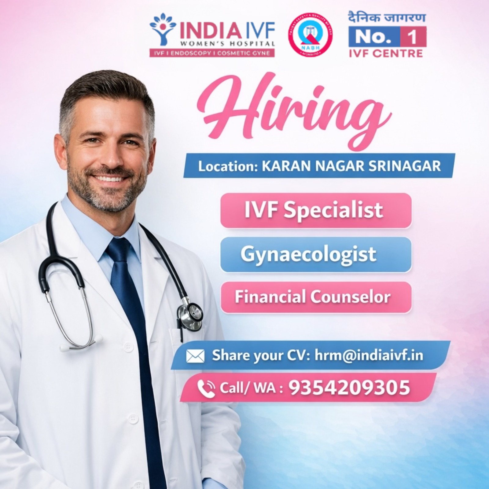 India IVF Clinic Facebook ad