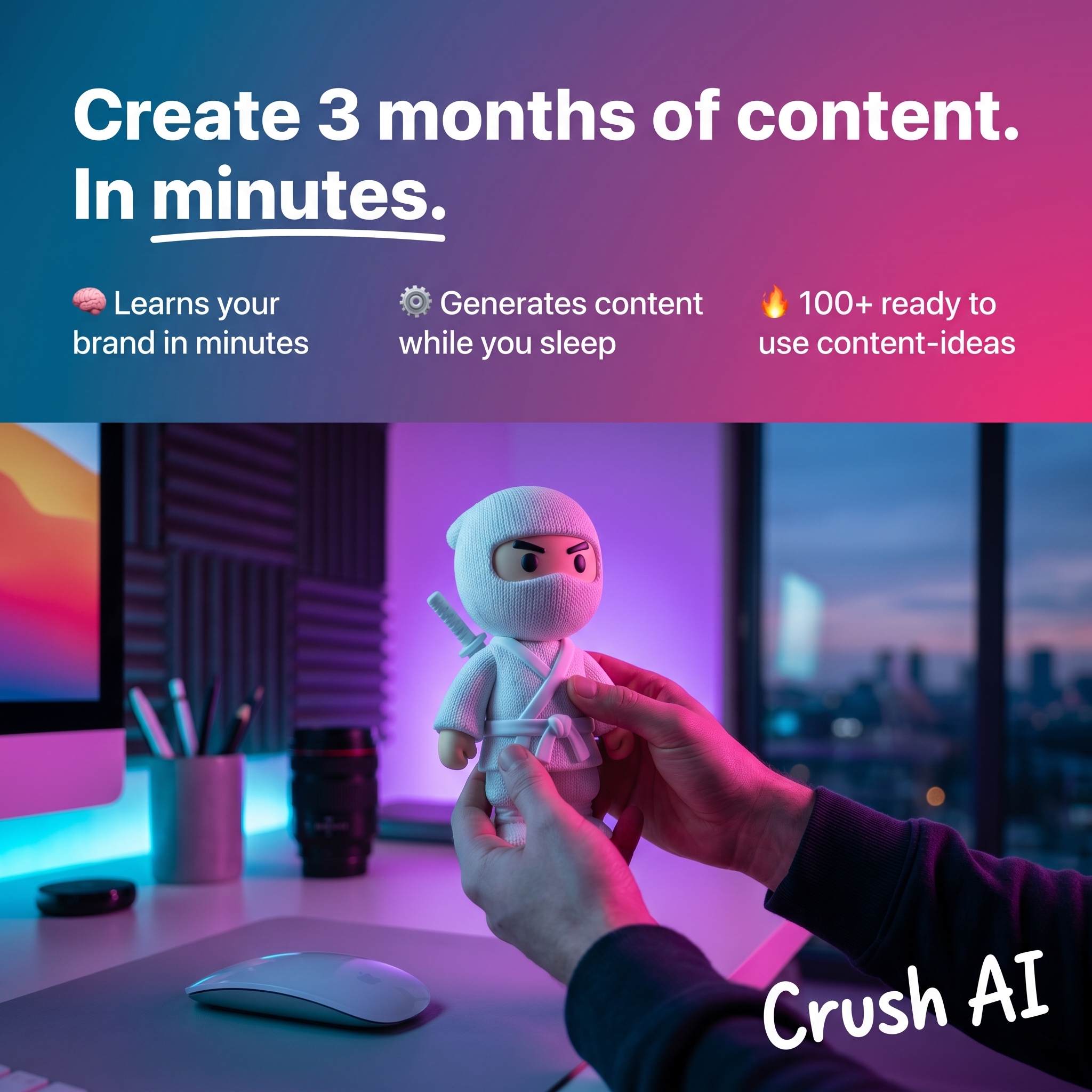 trycrush.ai Facebook ad
