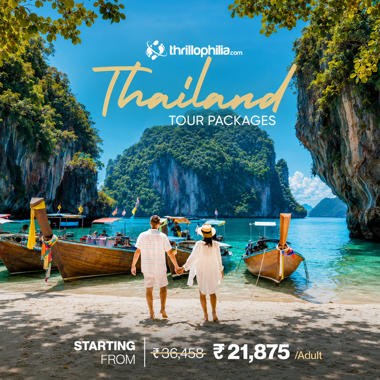 Travel With Thrillophilia Facebook ad