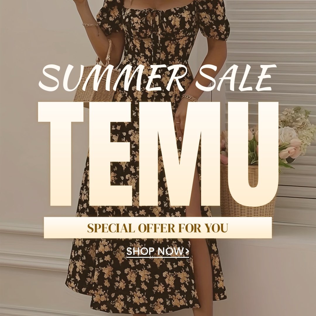 Temu north america Facebook ad