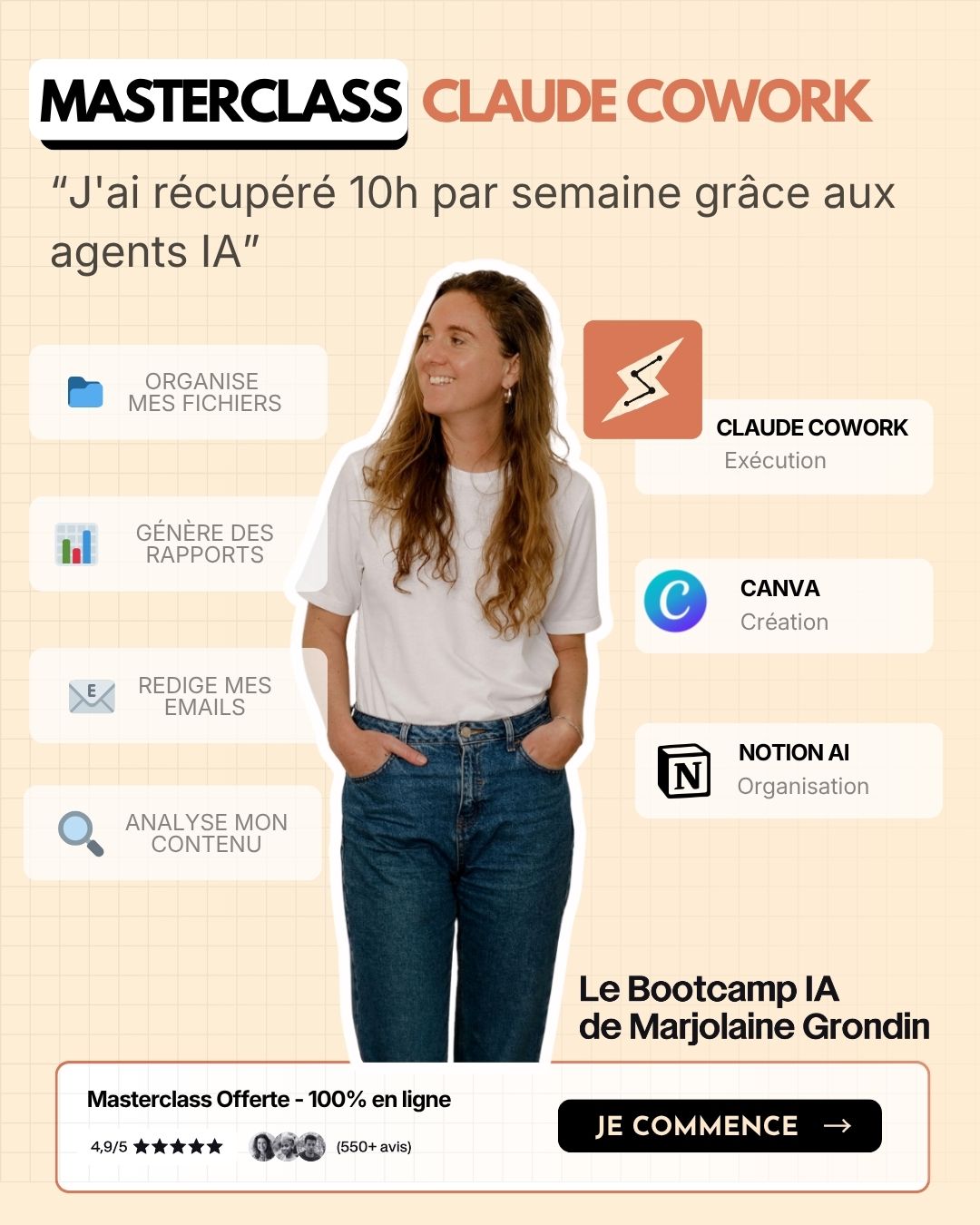 Marjolaine Grondin Facebook ad