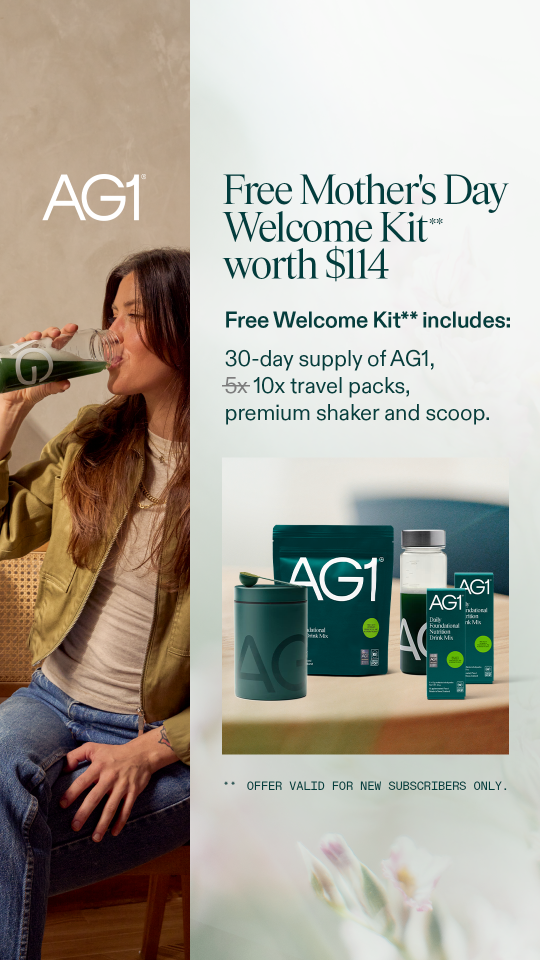 AG1 by Athletic Greens Facebook ad