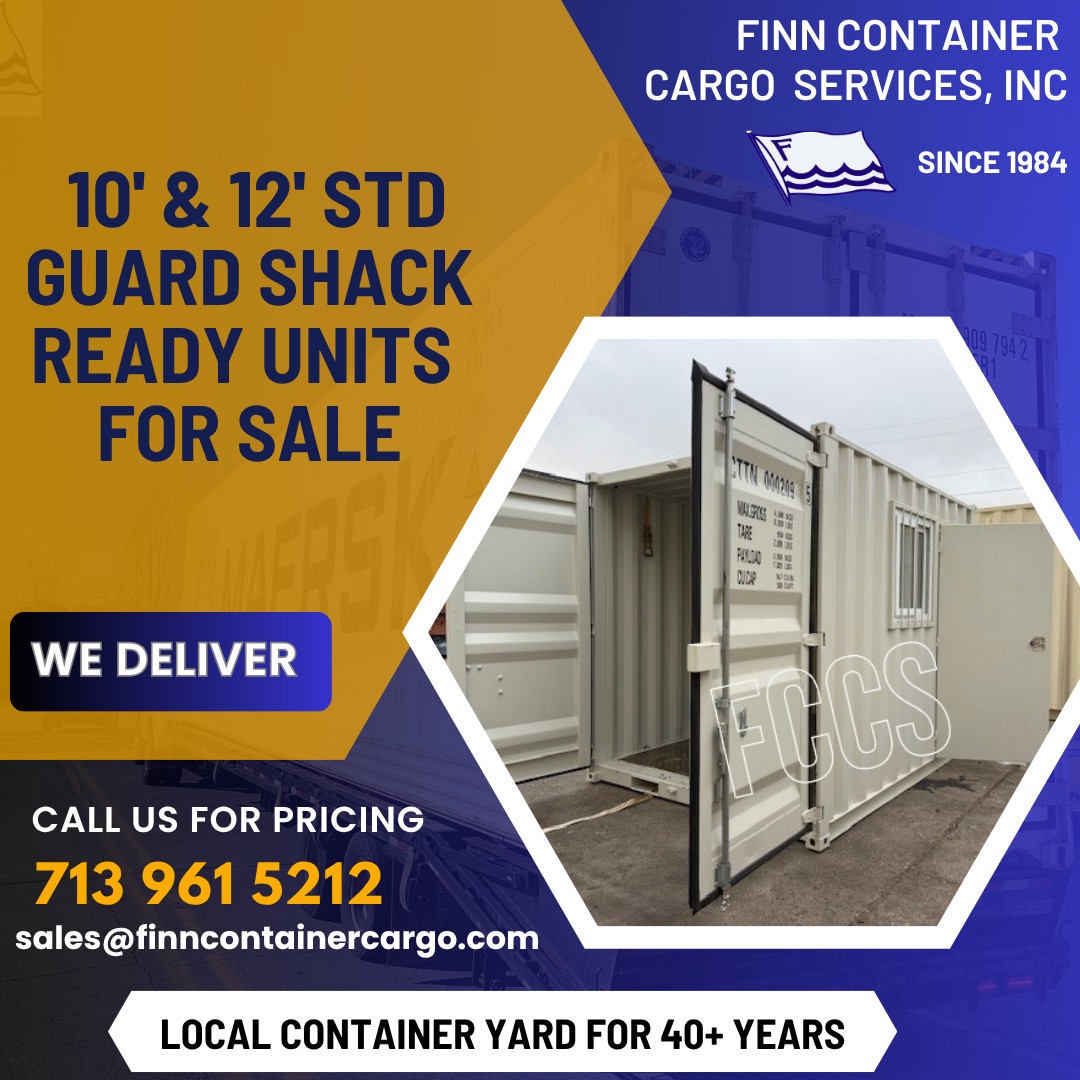 Finn Container Cargo Facebook ad: 40' HC Shipping Containers W & W tight conditions…
