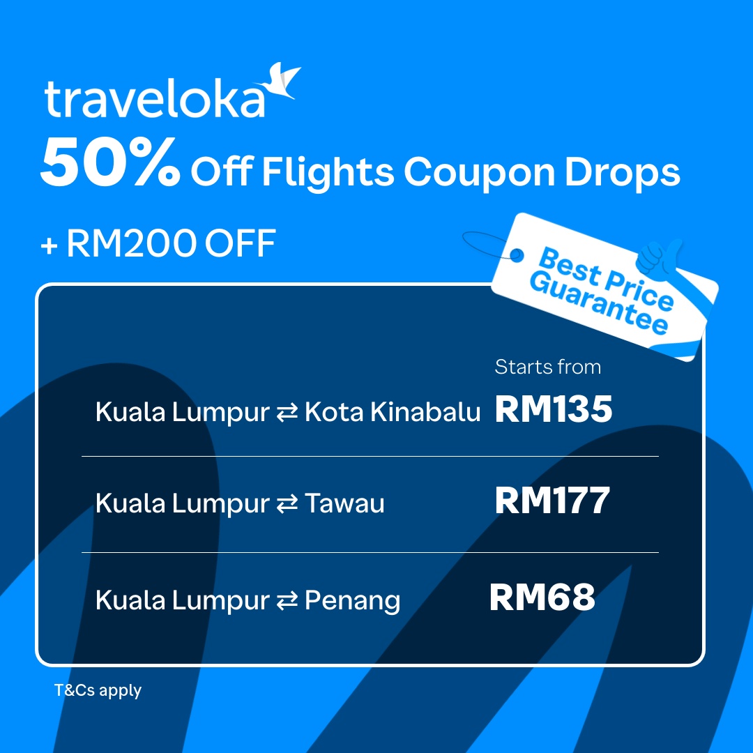 Traveloka Malaysia Facebook ad