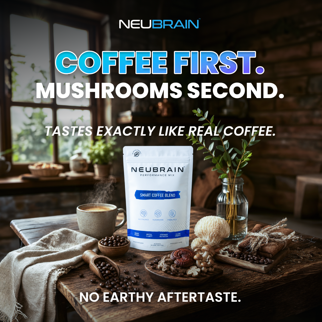 Mushroom Coffee  Facebook ad