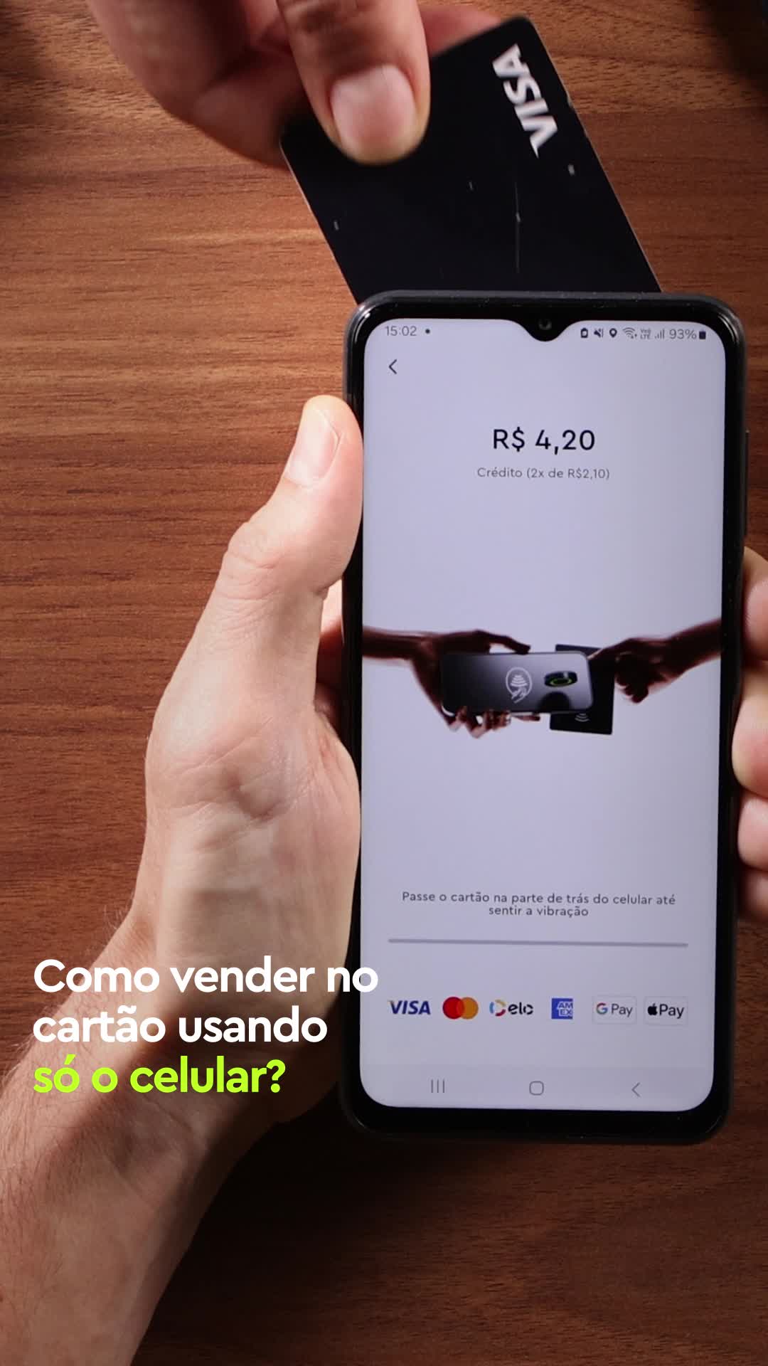 InfinitePay Facebook ad: Venda usando o celular! Rápido, Fácil e Seguro