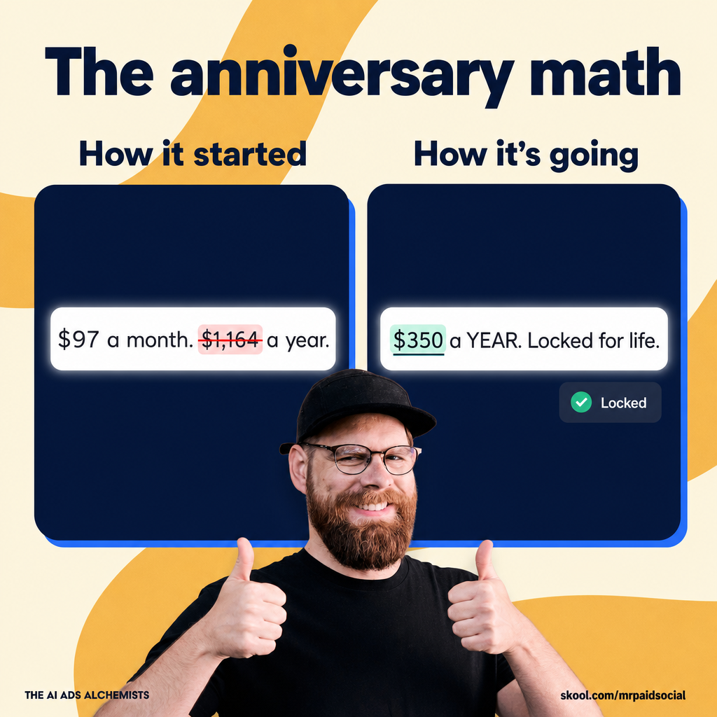 Mr. Paid Social Facebook ad