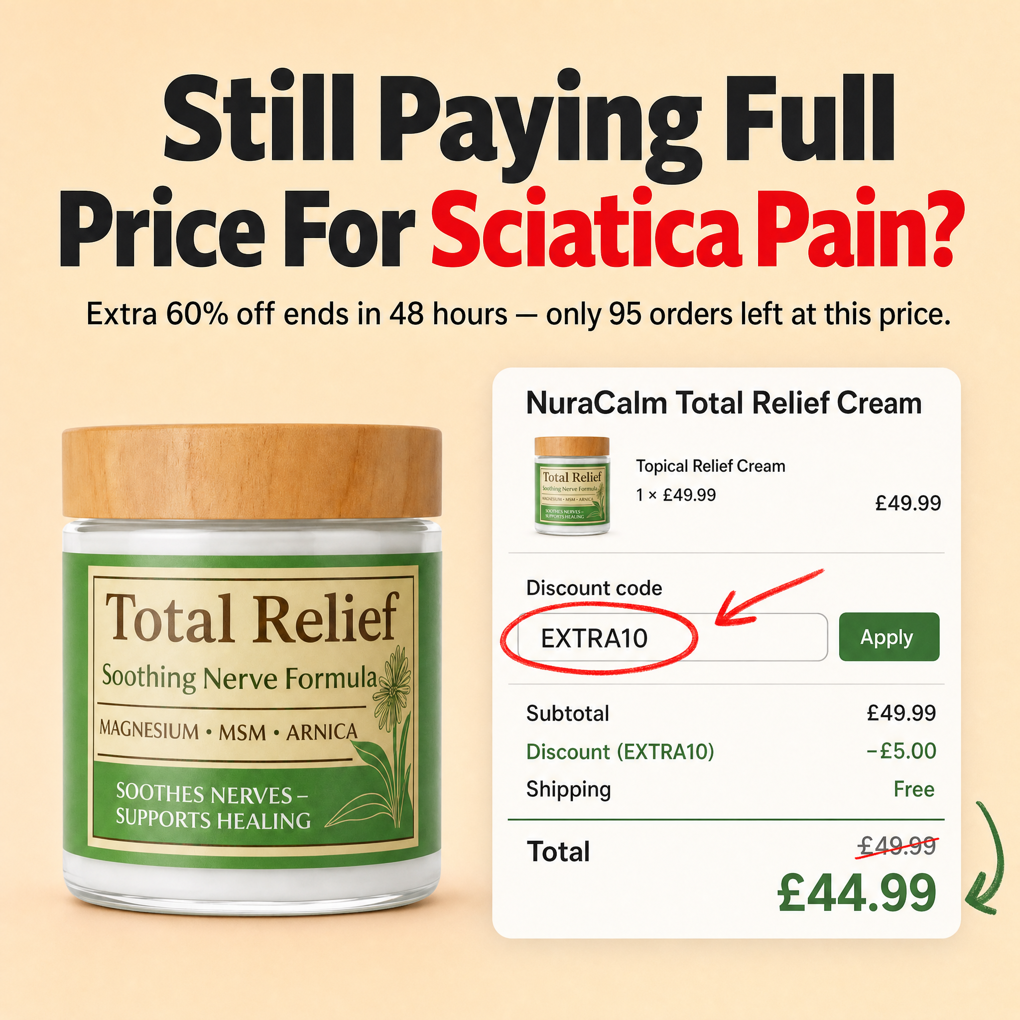 NuraCalm  Facebook ad