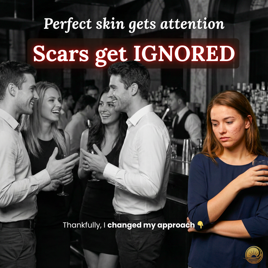 Autumn Rose Facebook ad: I Was Always The One With Scars (Until This)