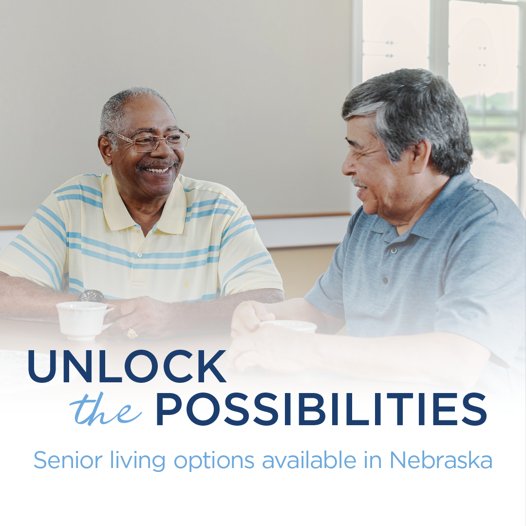 Good Samaritan - Sanford Health Facebook ad: At Good Samaritan senior living in Nebraska, residents…