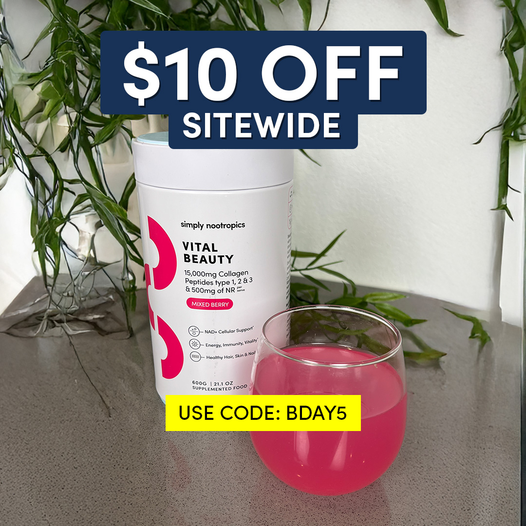 Simply Nootropics Facebook ad