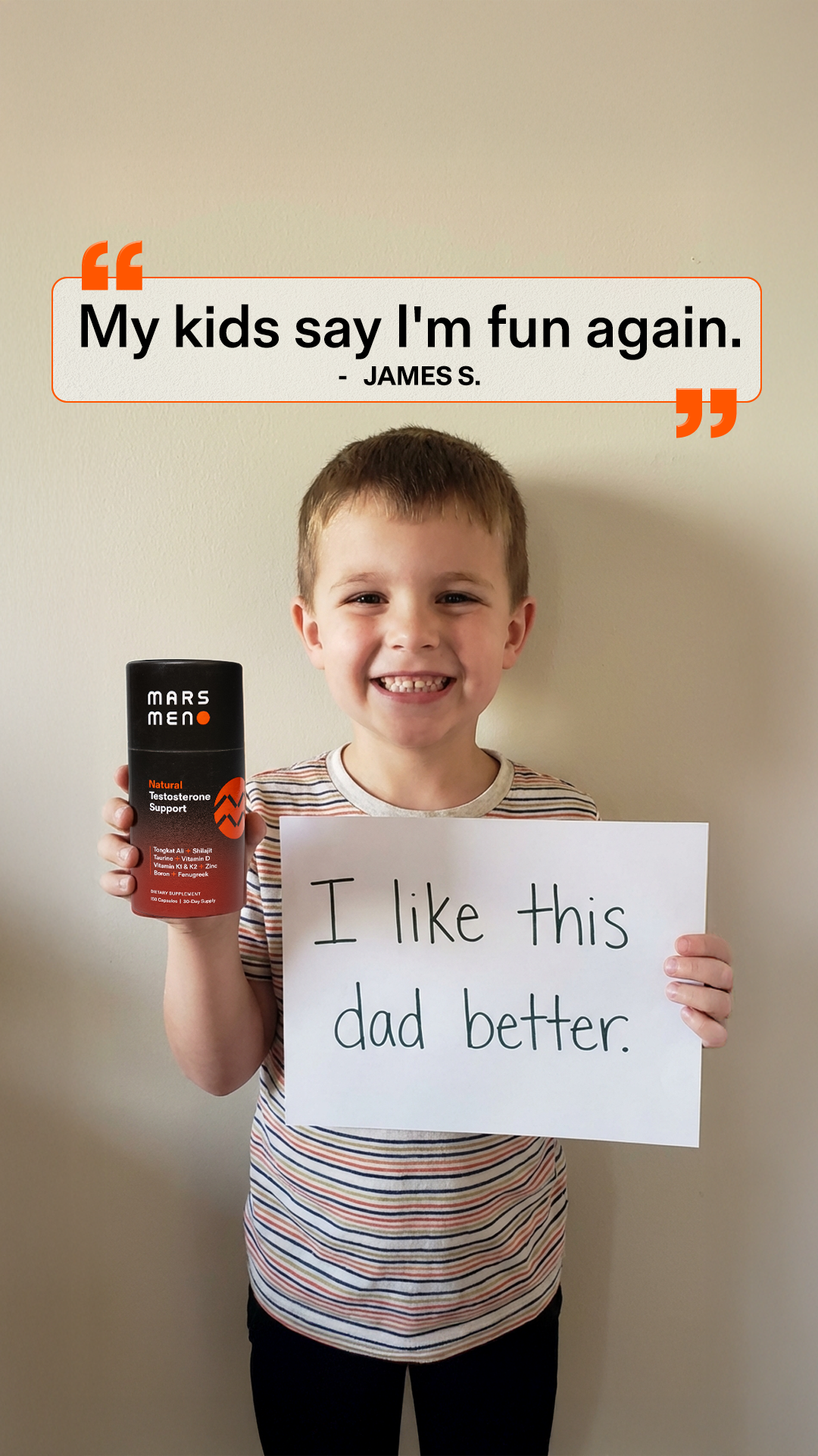 Mars Men Facebook ad