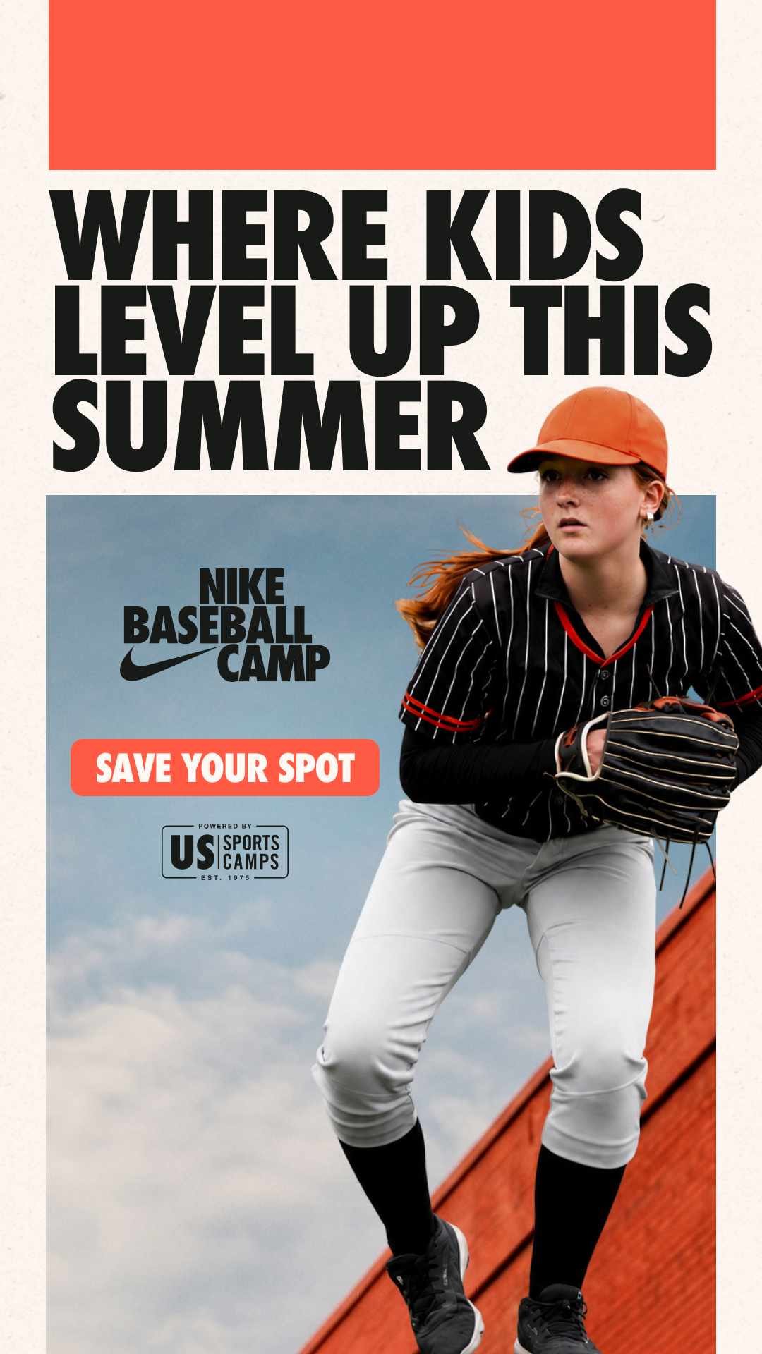 US Sports Camps - NIKE Sports Camps Facebook ad