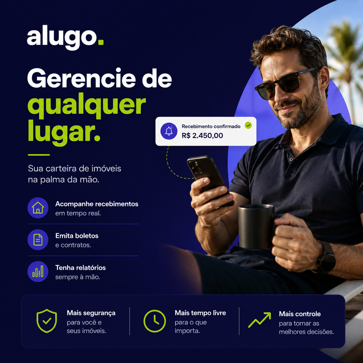 Alugo Facebook ad