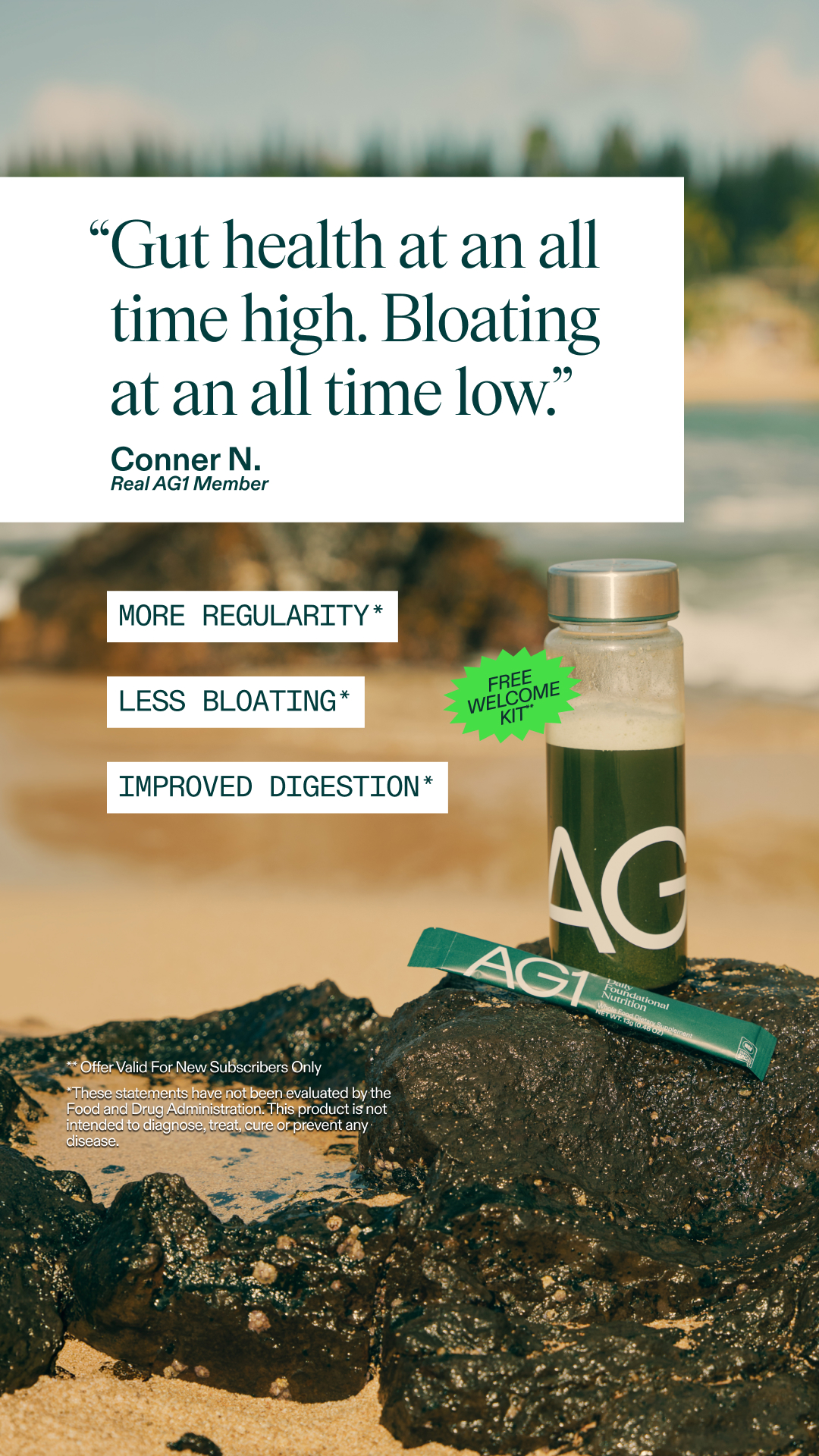 AG1 by Athletic Greens Facebook ad