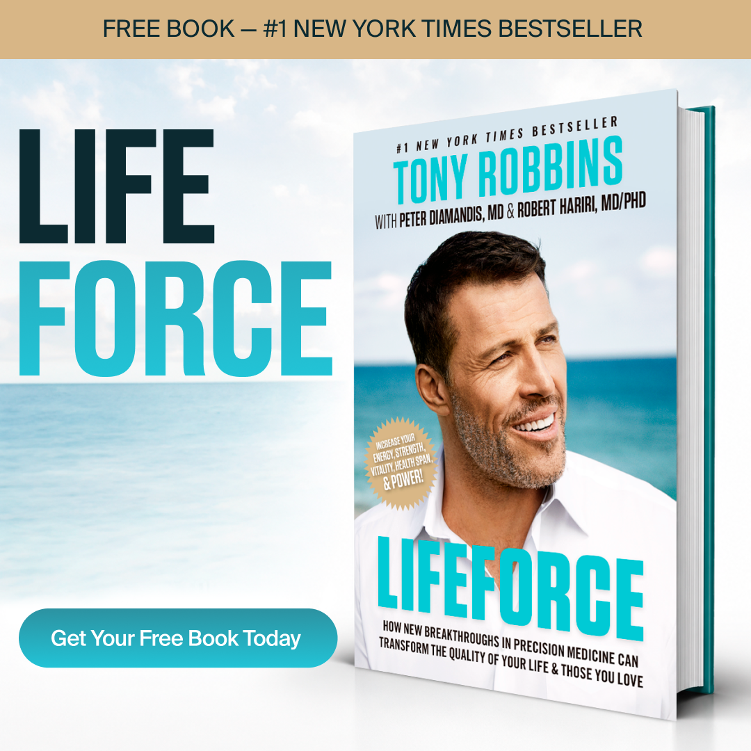 Tony Robbins Facebook ad