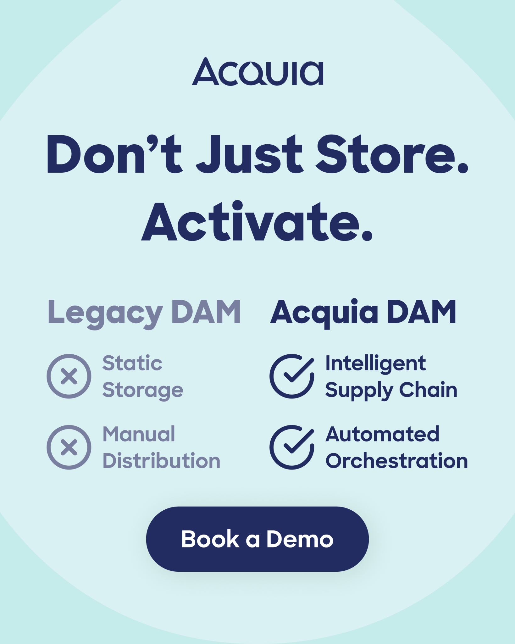 Acquia Facebook ad