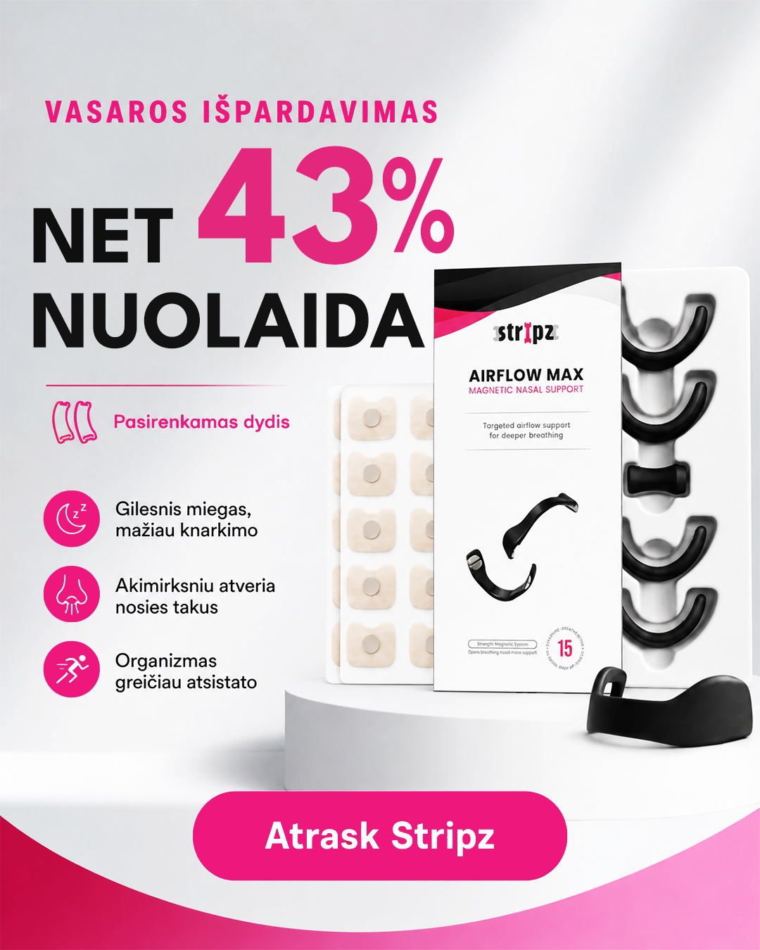 Stripz Facebook ad