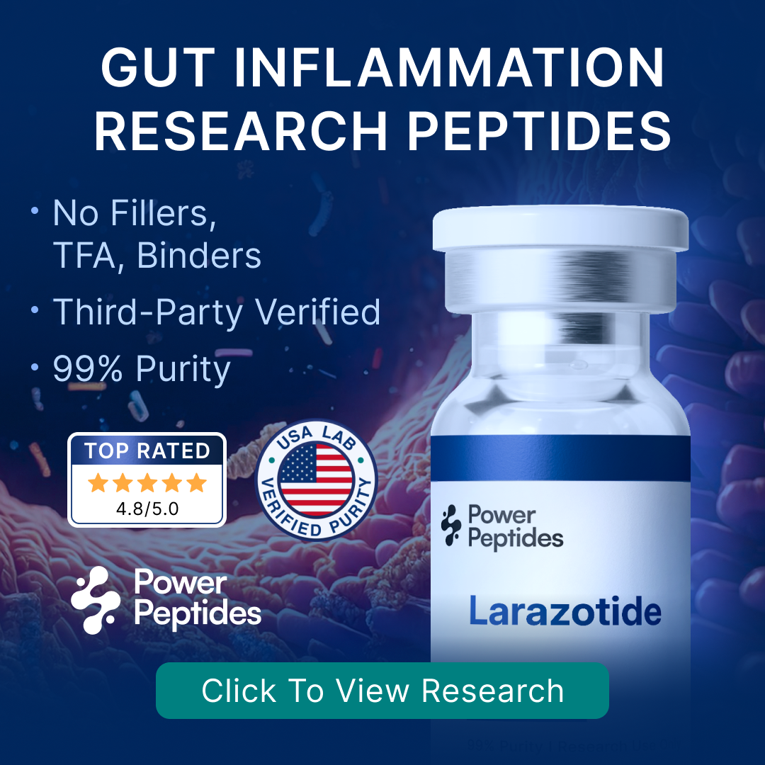 Power Peptides US Facebook ad: Explore Gut Peptide Research Today