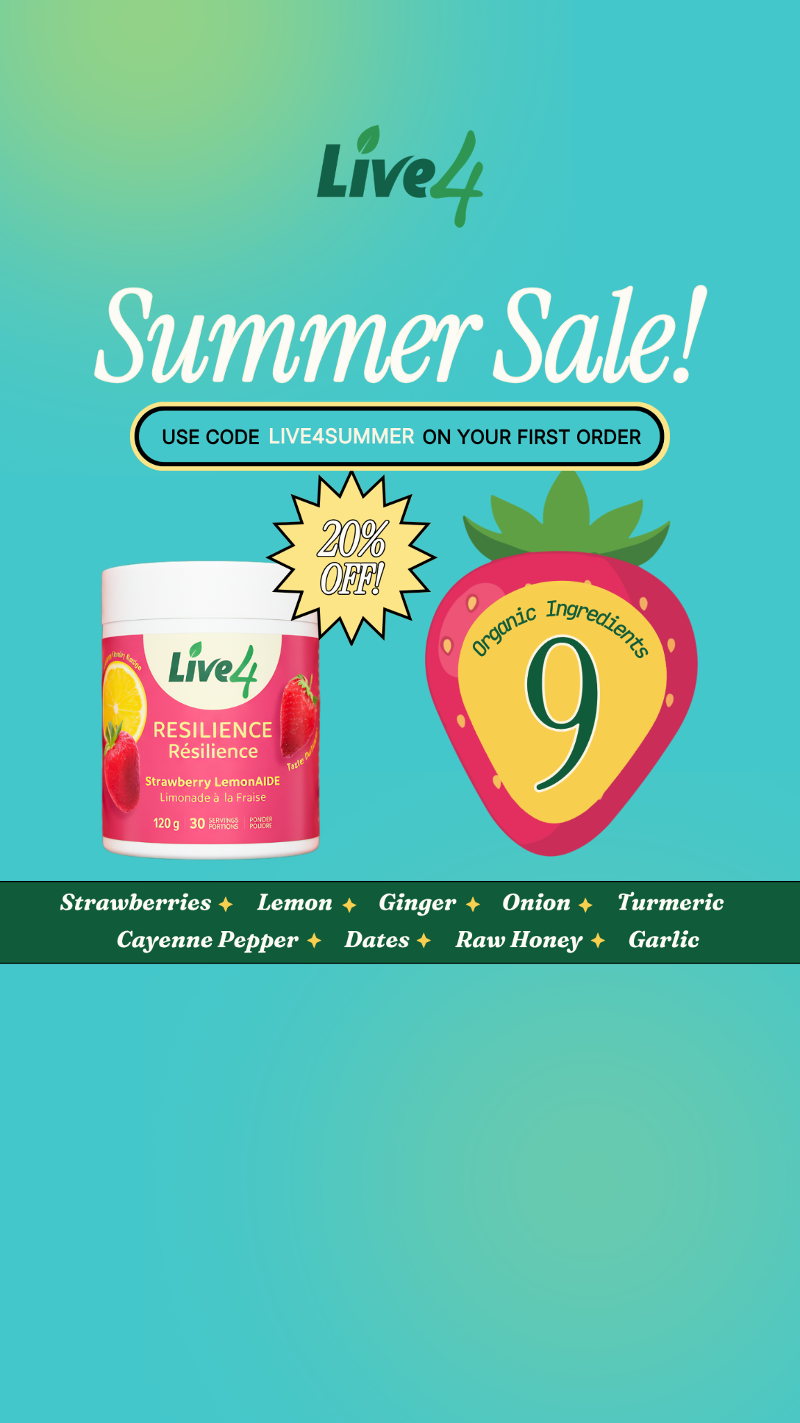 Live4 Wellness Facebook ad