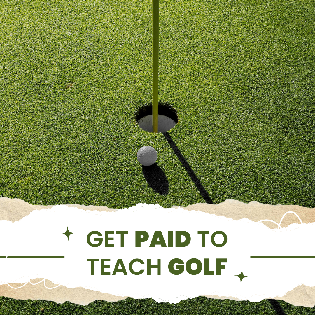 Teachme.to Facebook ad: Teach Golf, Earn $40+/hr
