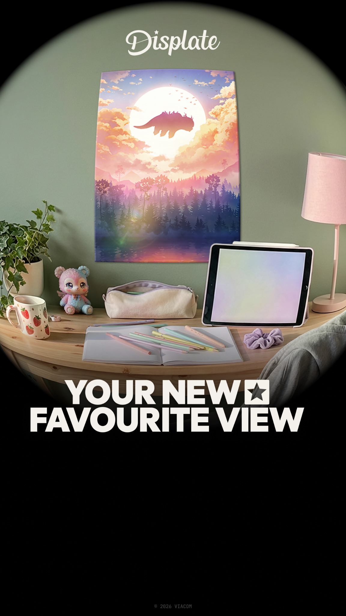 Displate Facebook ad