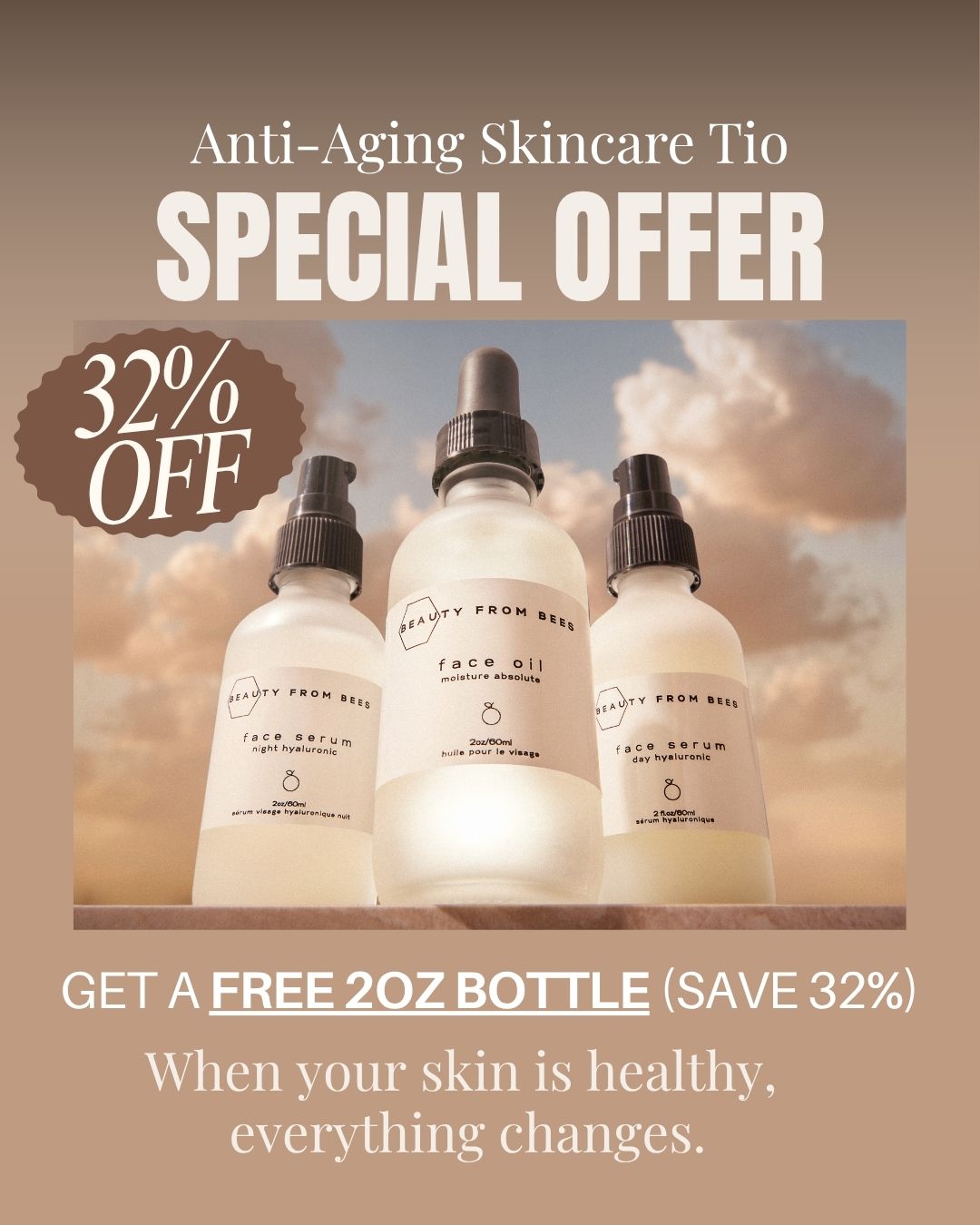 Beauty From Bees Facebook ad