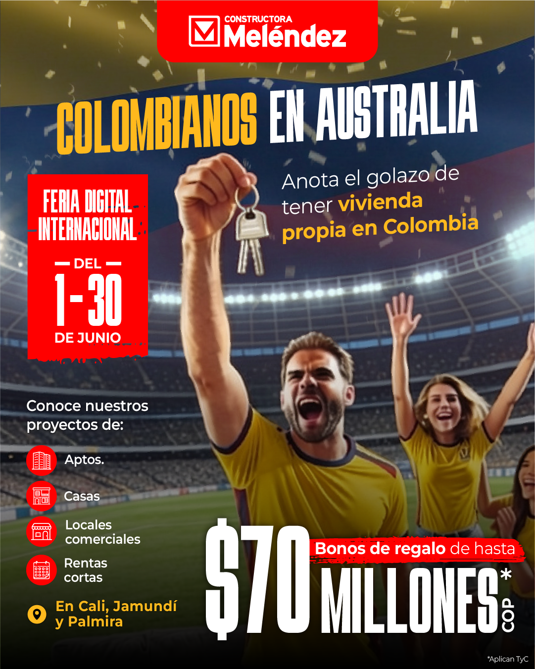 Constructora Meléndez Facebook ad from Jun 2, 2026