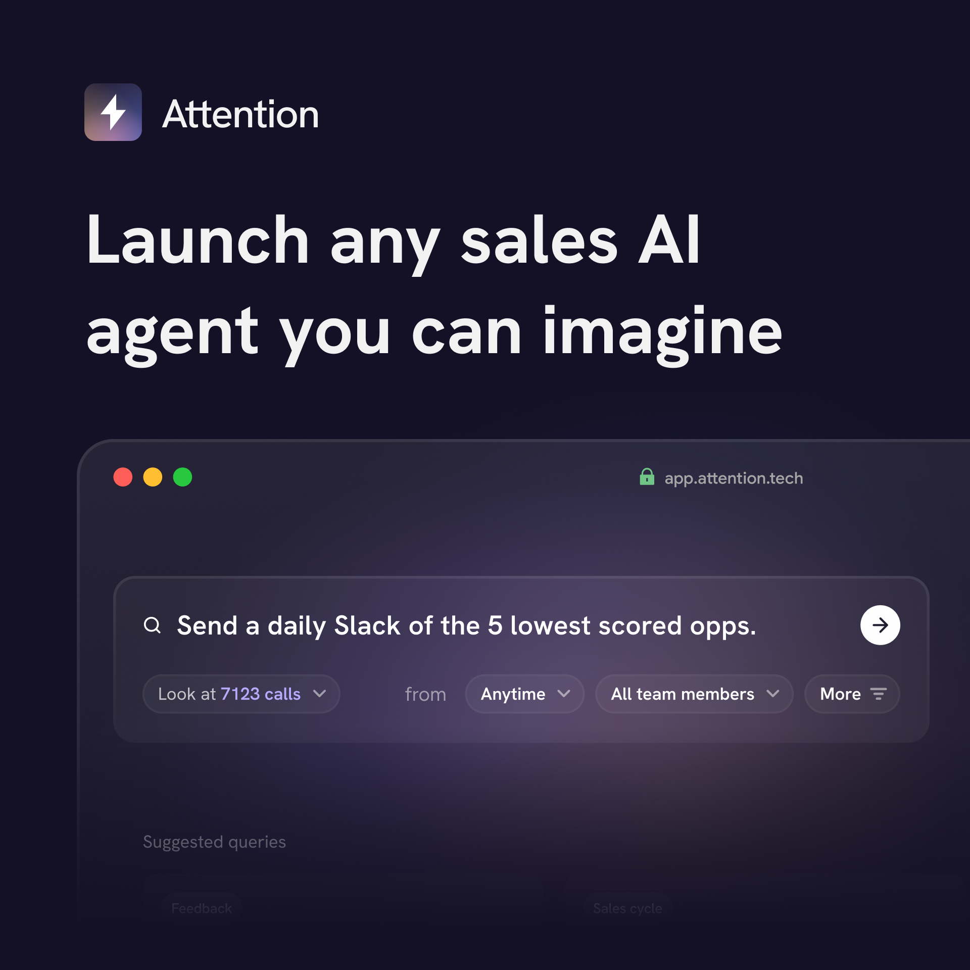 Attention AI Facebook ad