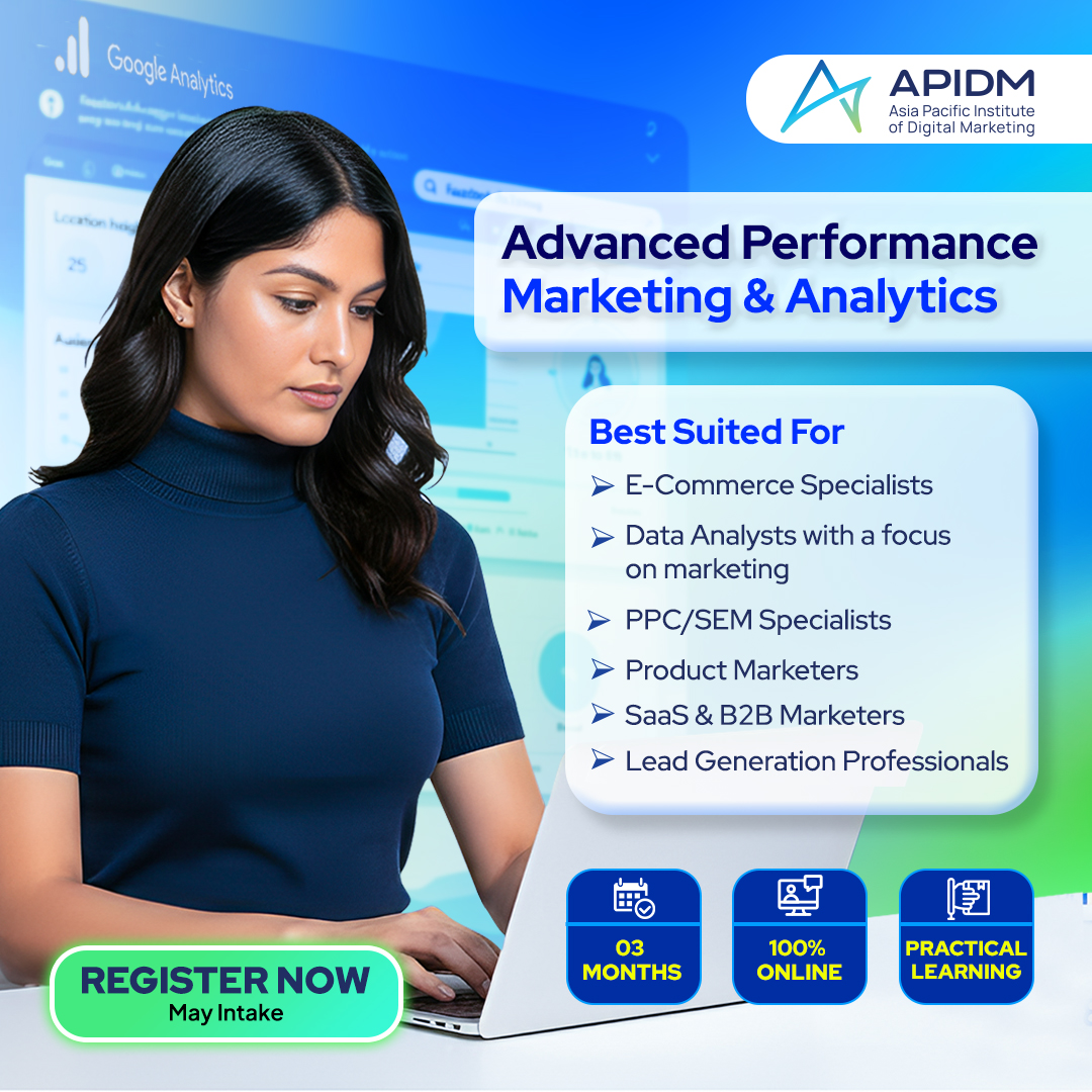 Asia Pacific Institute of Digital Marketing - APIDM Facebook ad