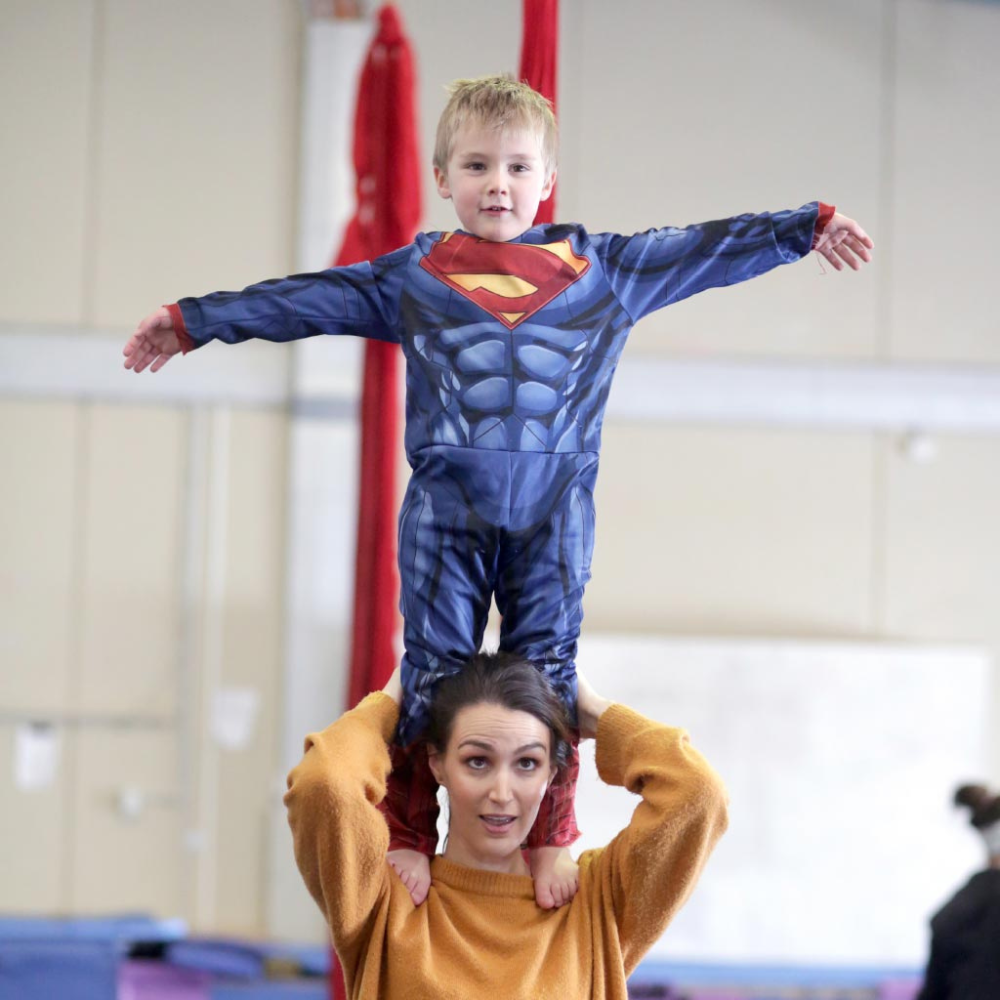 Cirkidz Facebook ad: Looking for an activity that grows with your…