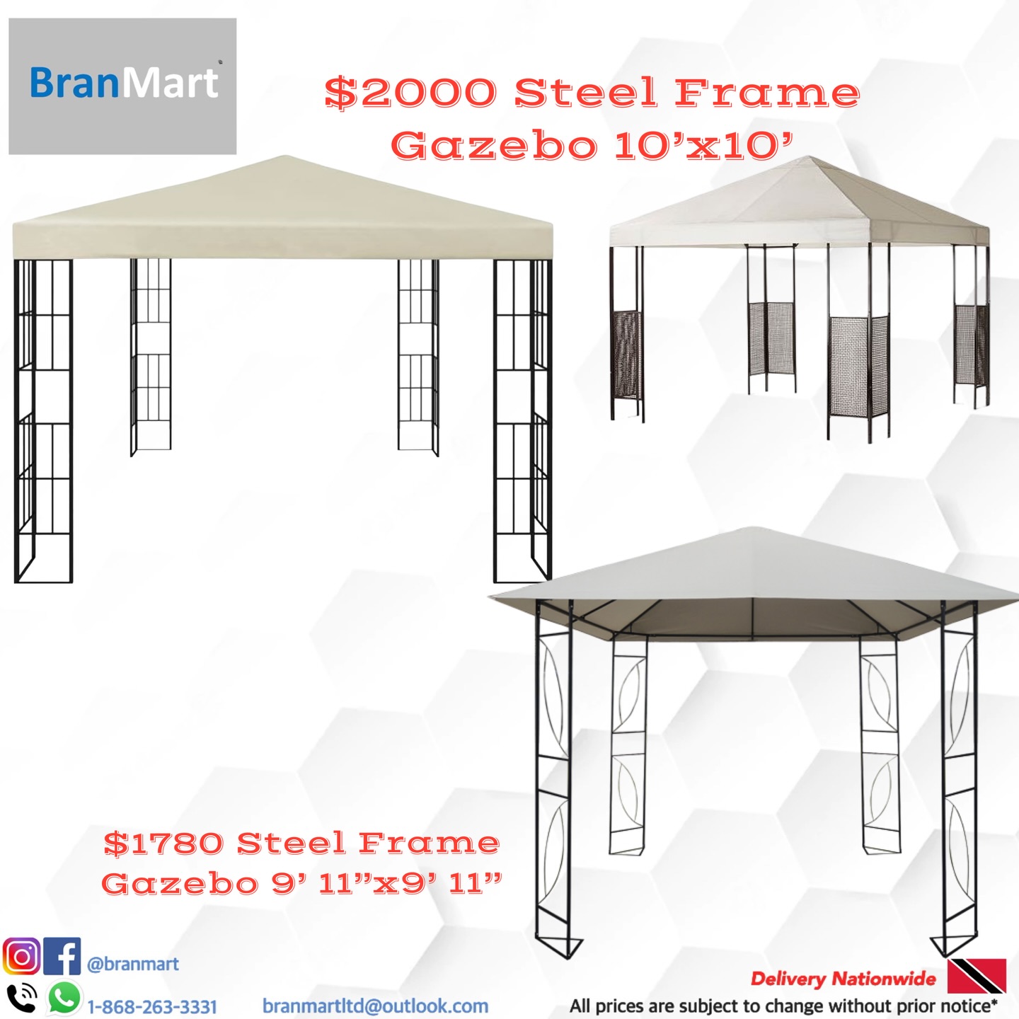 BranMart Facebook ad: Inbox to Purchase.