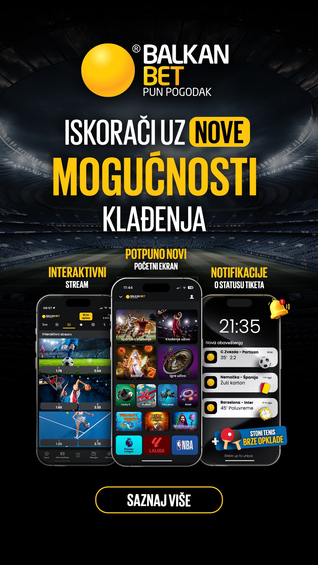 BALKAN BET Facebook ad from Oct 8, 2024