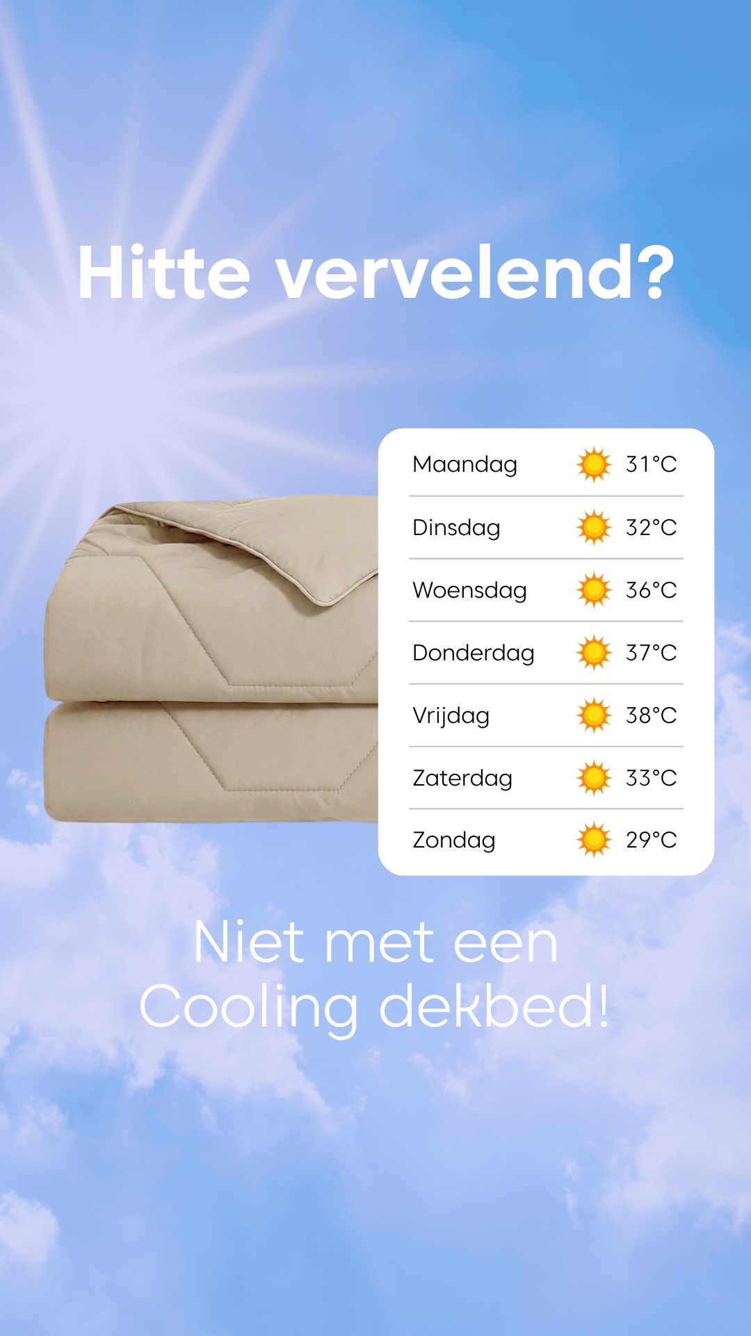 HappyBed Facebook ad