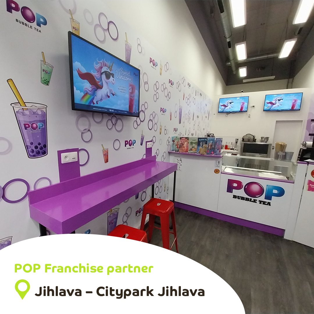 POP Bubble Tea CZ Facebook ad