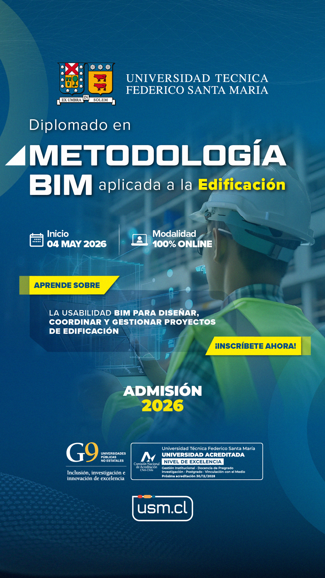 Postgrados y Educación Continua USM Facebook ad