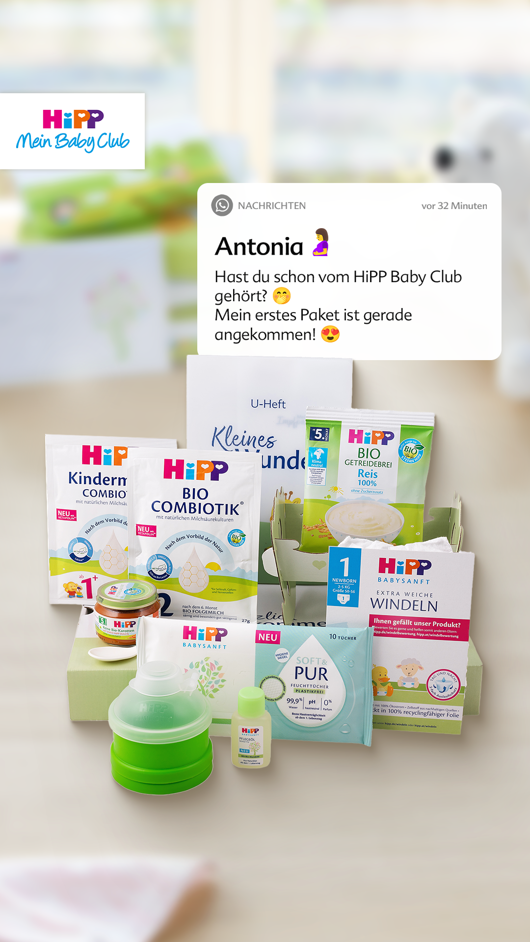 HiPP Facebook ad