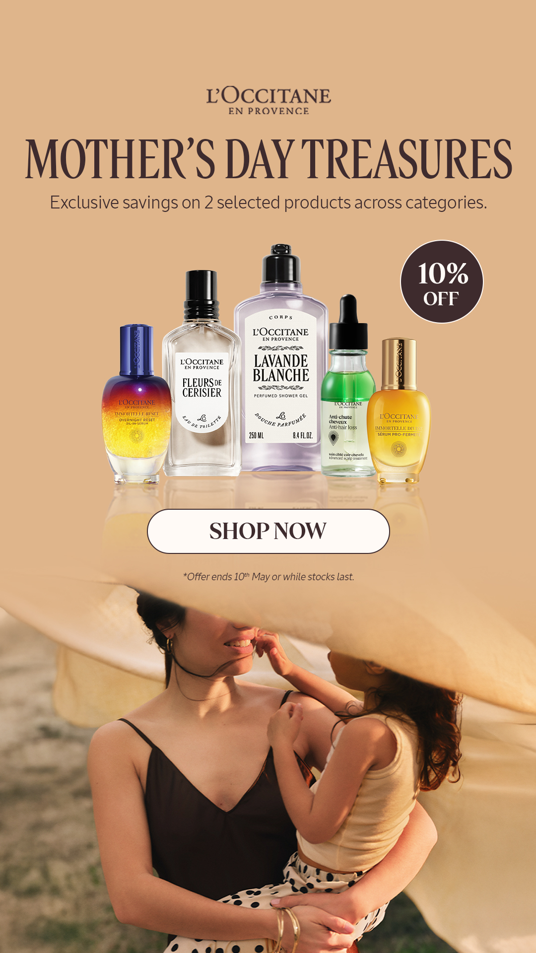 L'OCCITANE en Provence Facebook ad