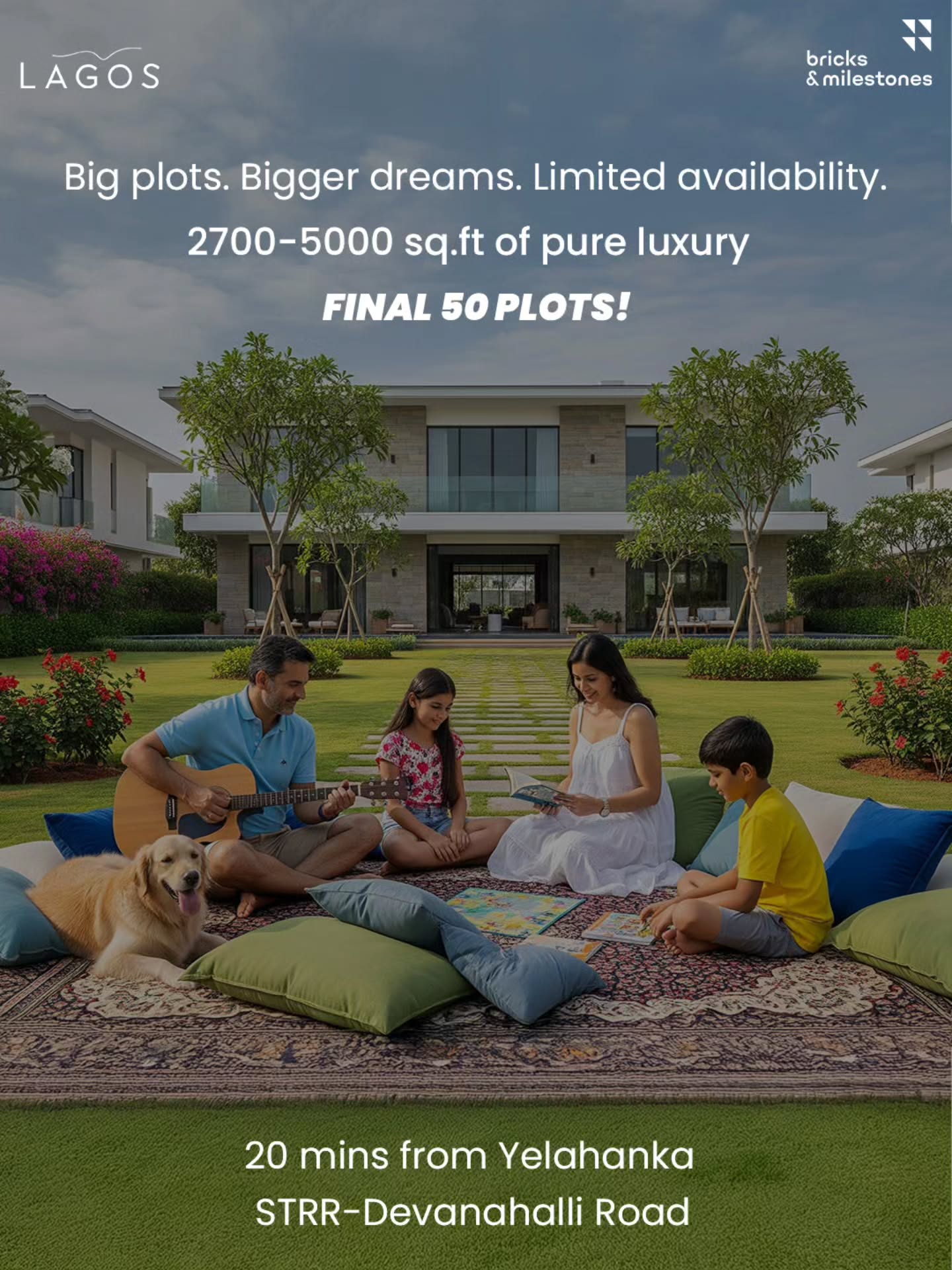 Bricks & Milestones Facebook ad