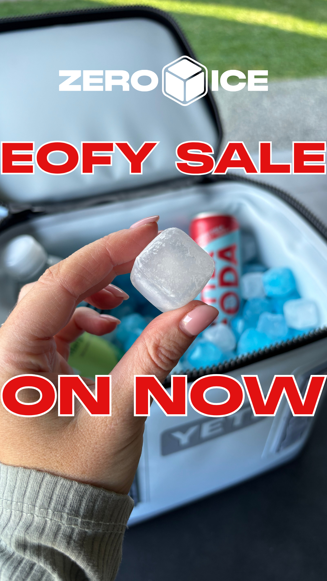 ZERO ICE Facebook ad