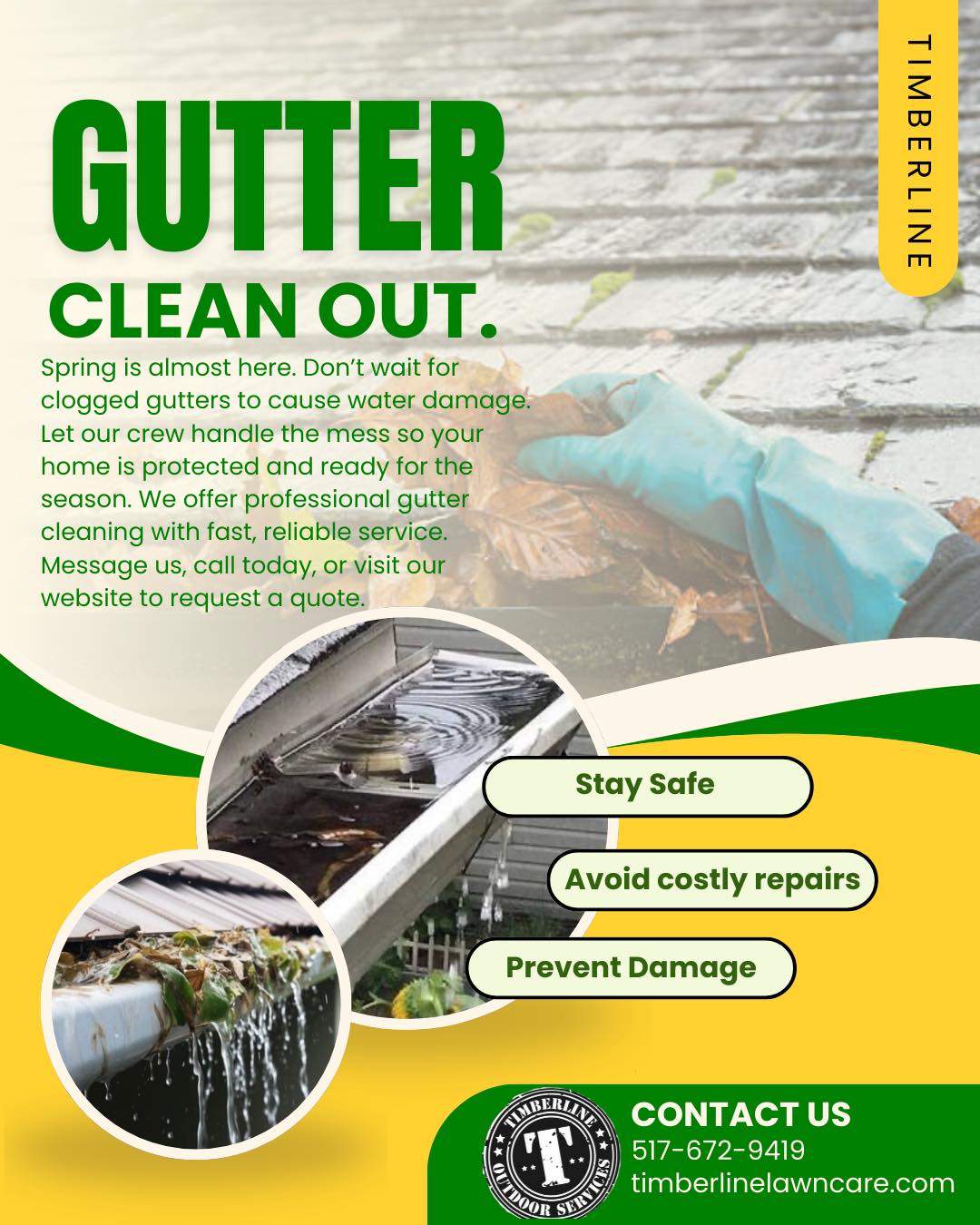 Timberline Outdoor Services Facebook ad