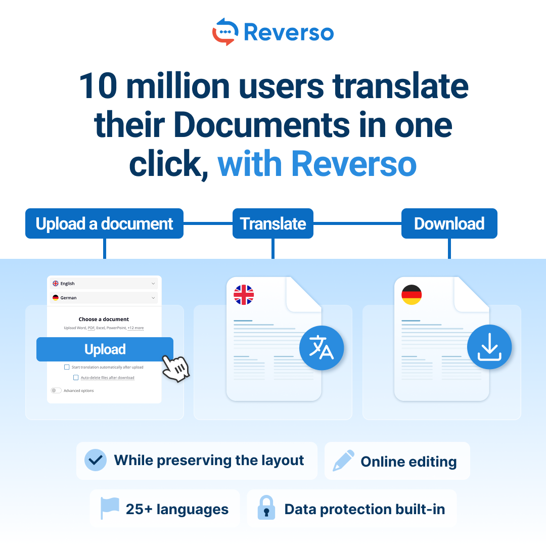 Reverso Documents Facebook ad