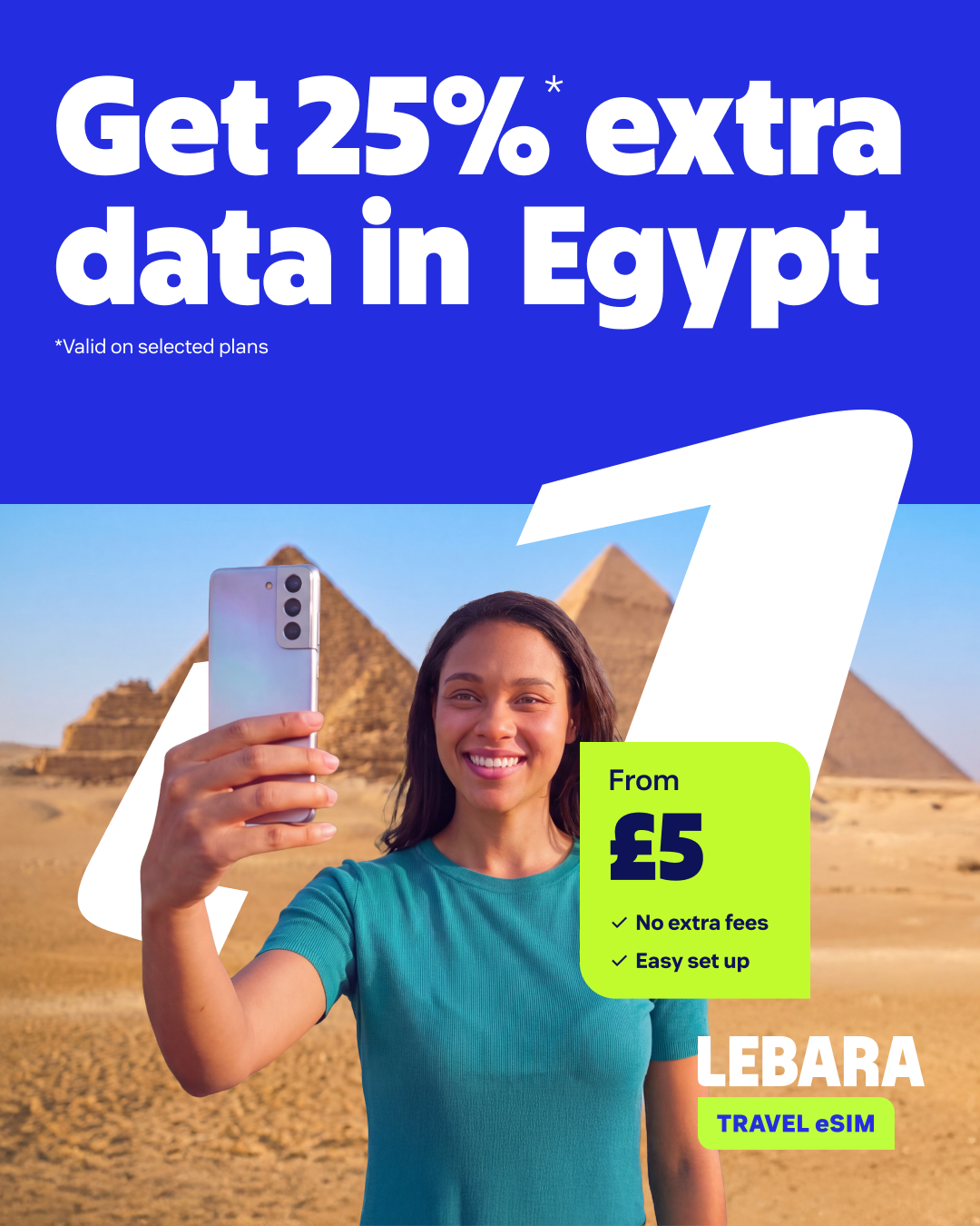Lebara Travel Facebook ad