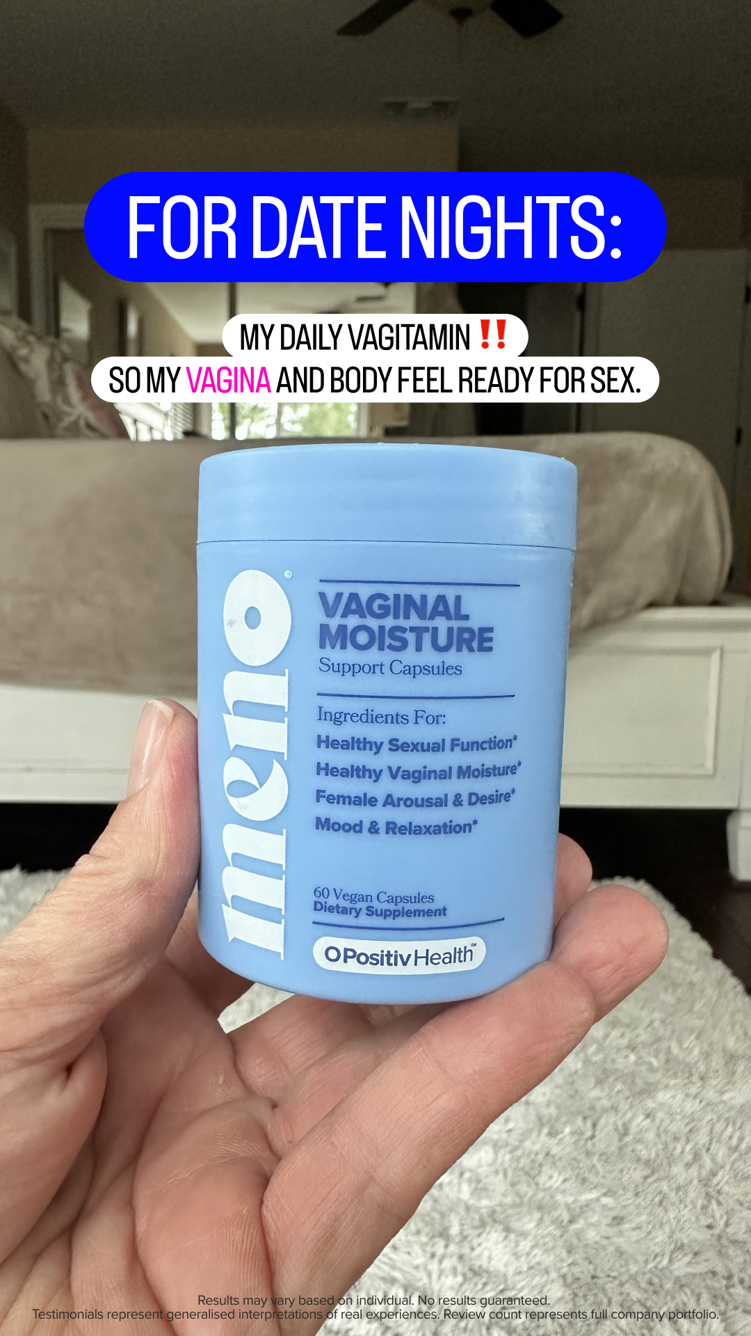 MENO Vitamins Facebook ad