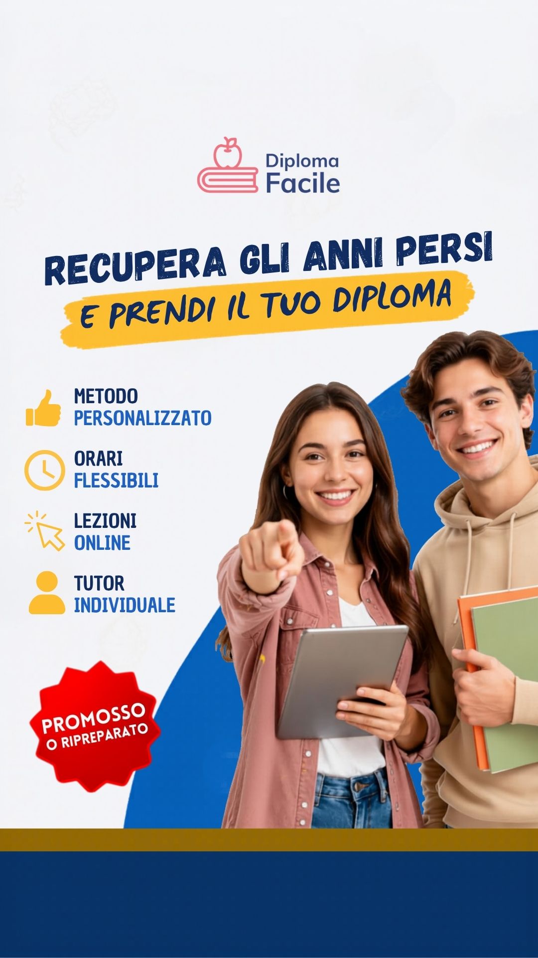Diploma Facile Facebook ad from Jun 10, 2026