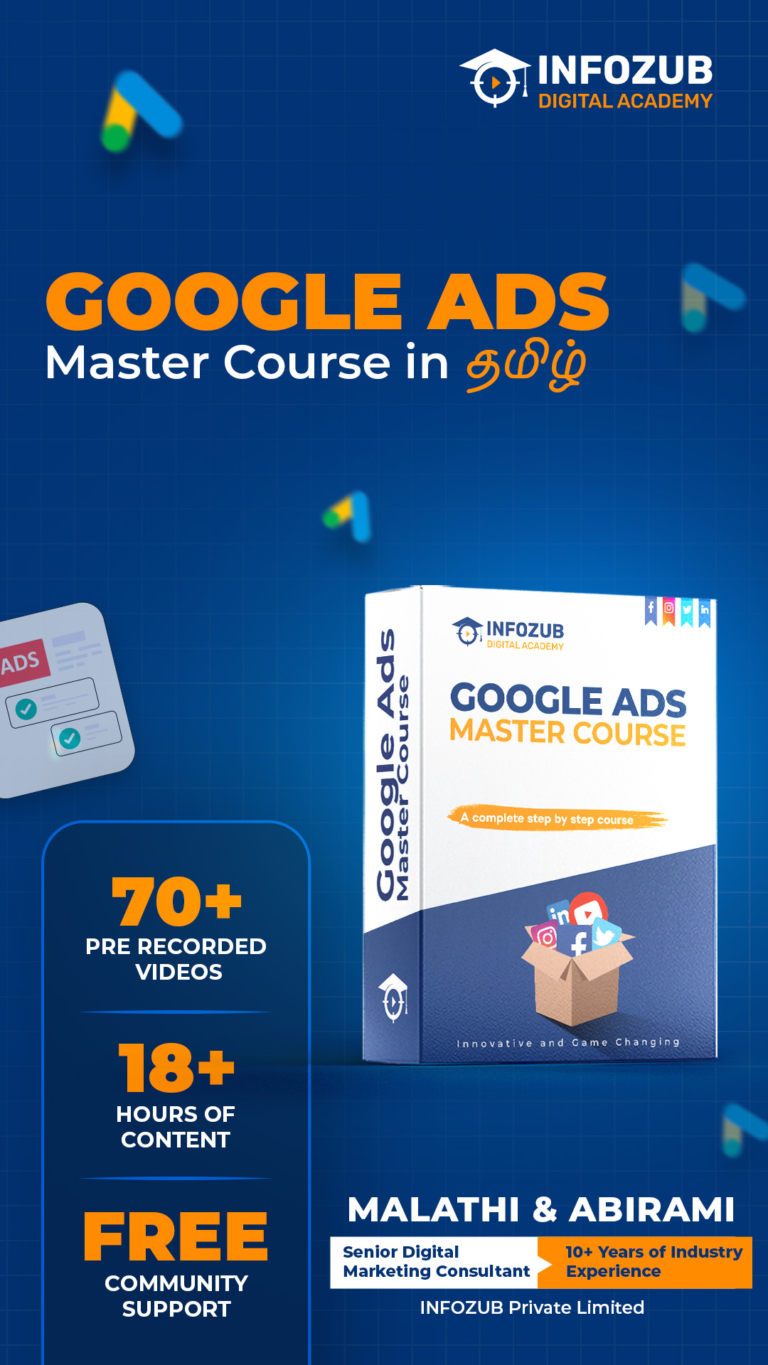 Infozub Digital Academy Facebook ad