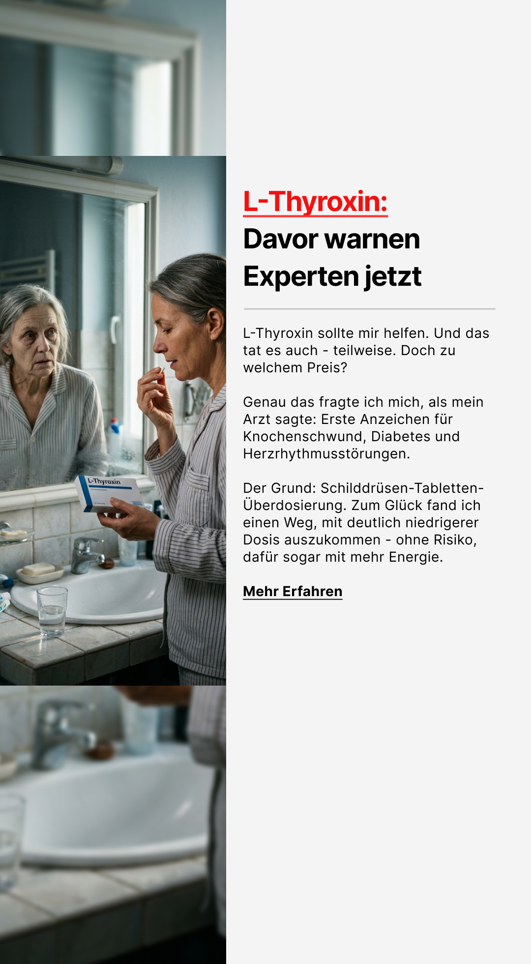 Mission Schilddrüse Facebook ad