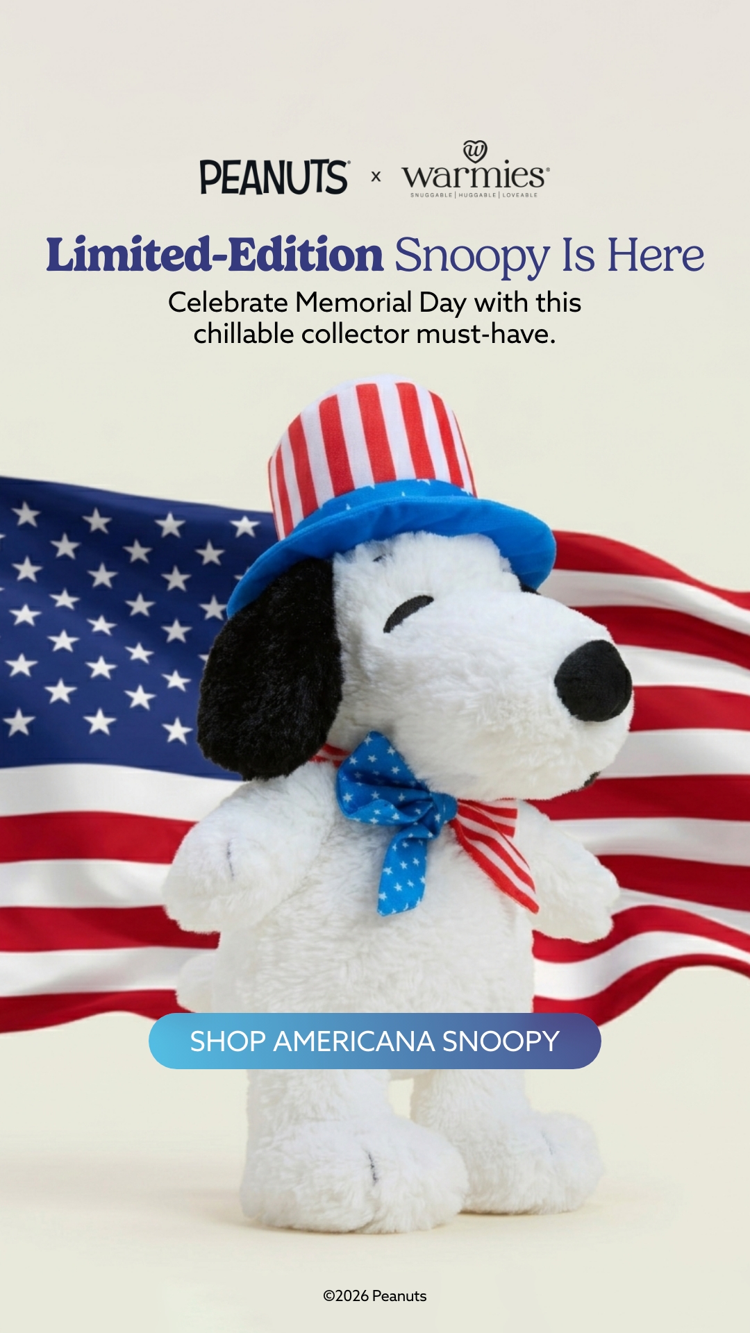 Warmies USA Facebook ad